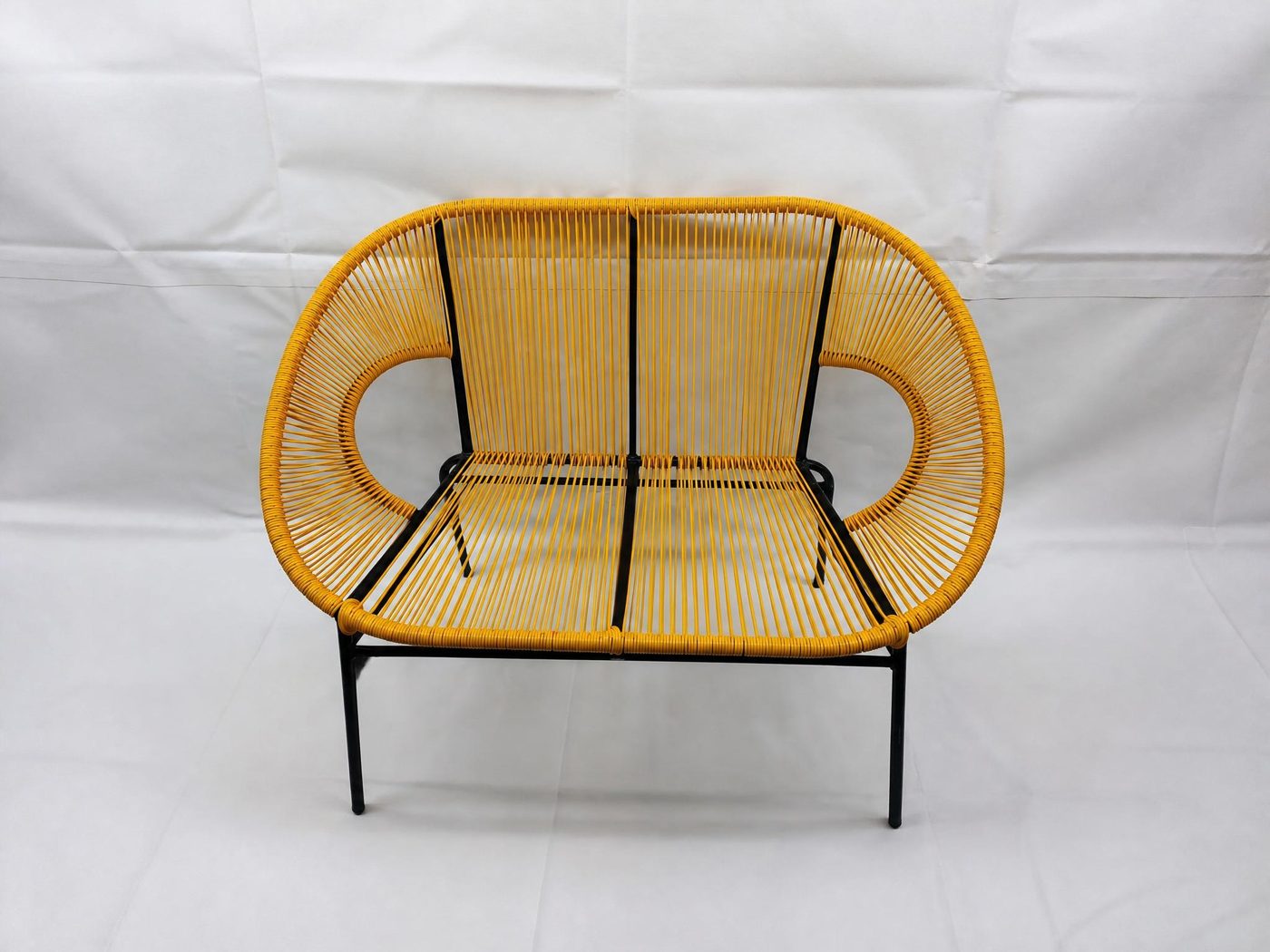 Banc de jardin spaghetti