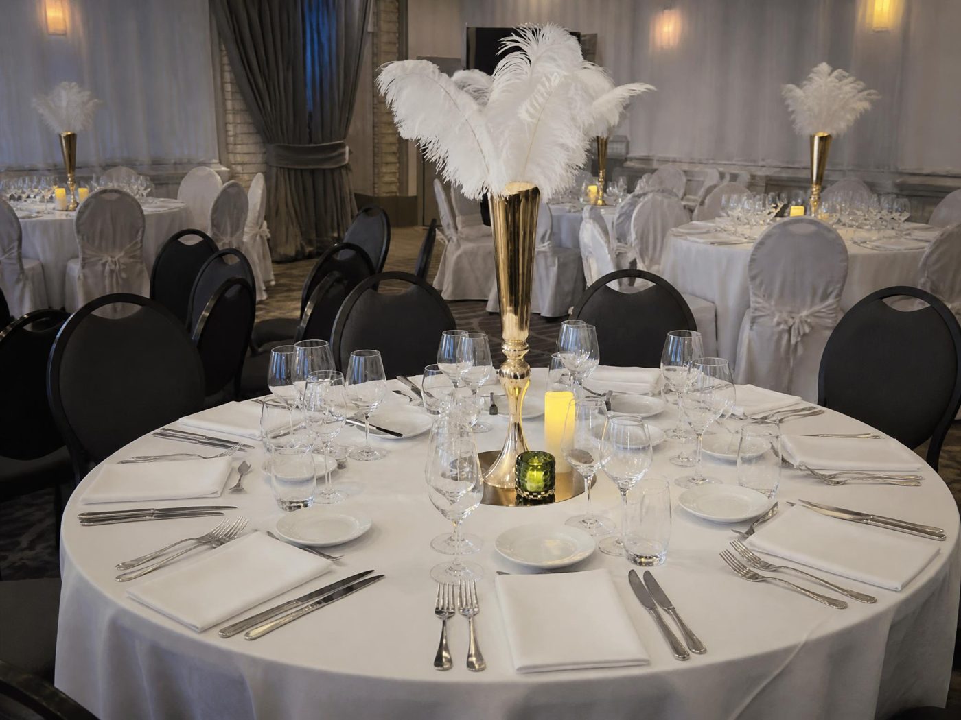 Décoration de soirée à thème Gatsby à louer
