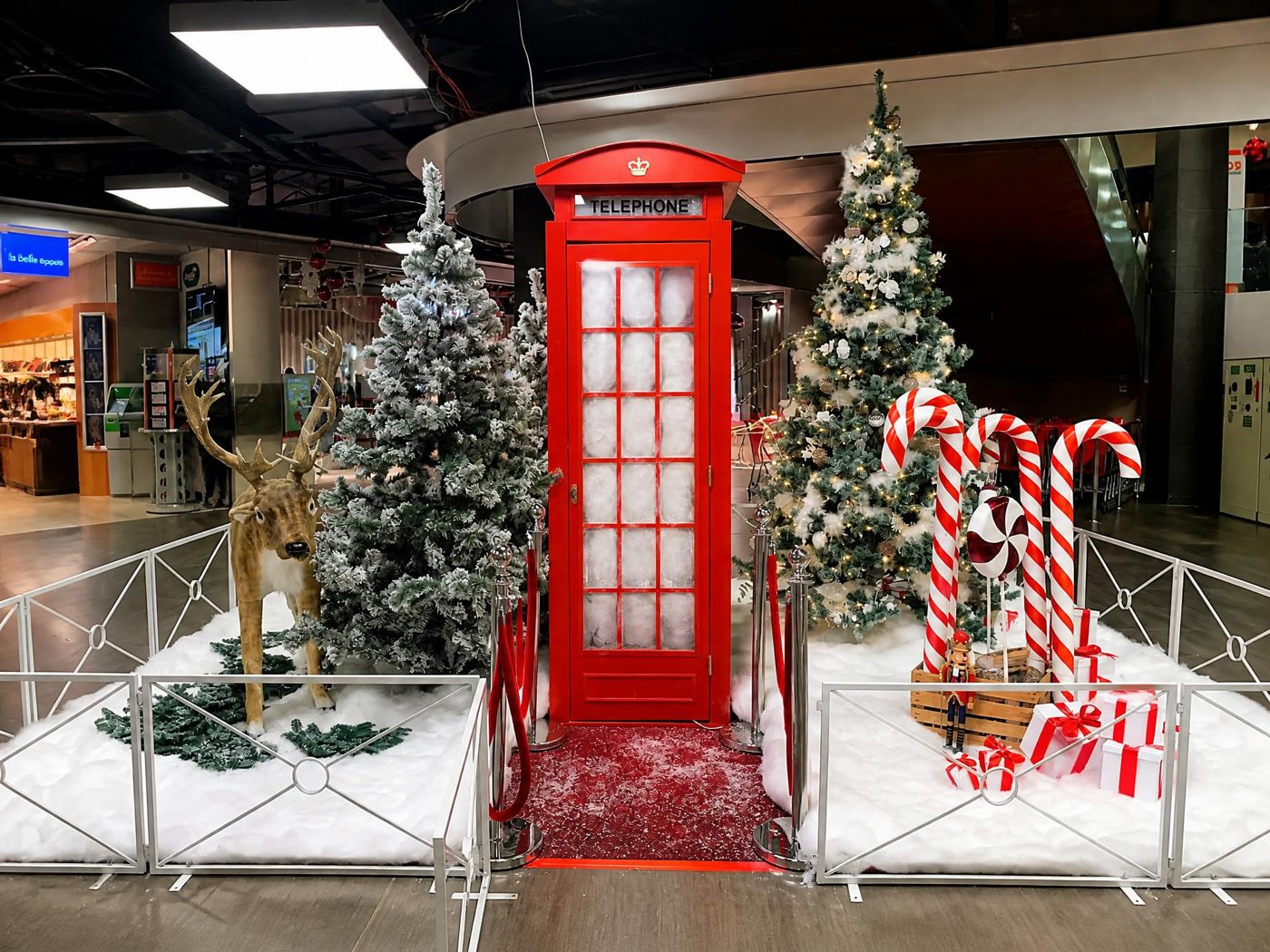 Décoration-Événement_Cabine du Père Noël
