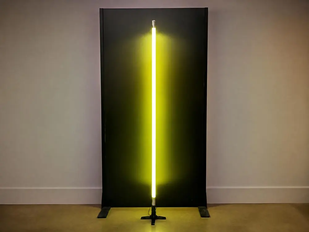Décoration-Événement_Néon Vertical Jaune