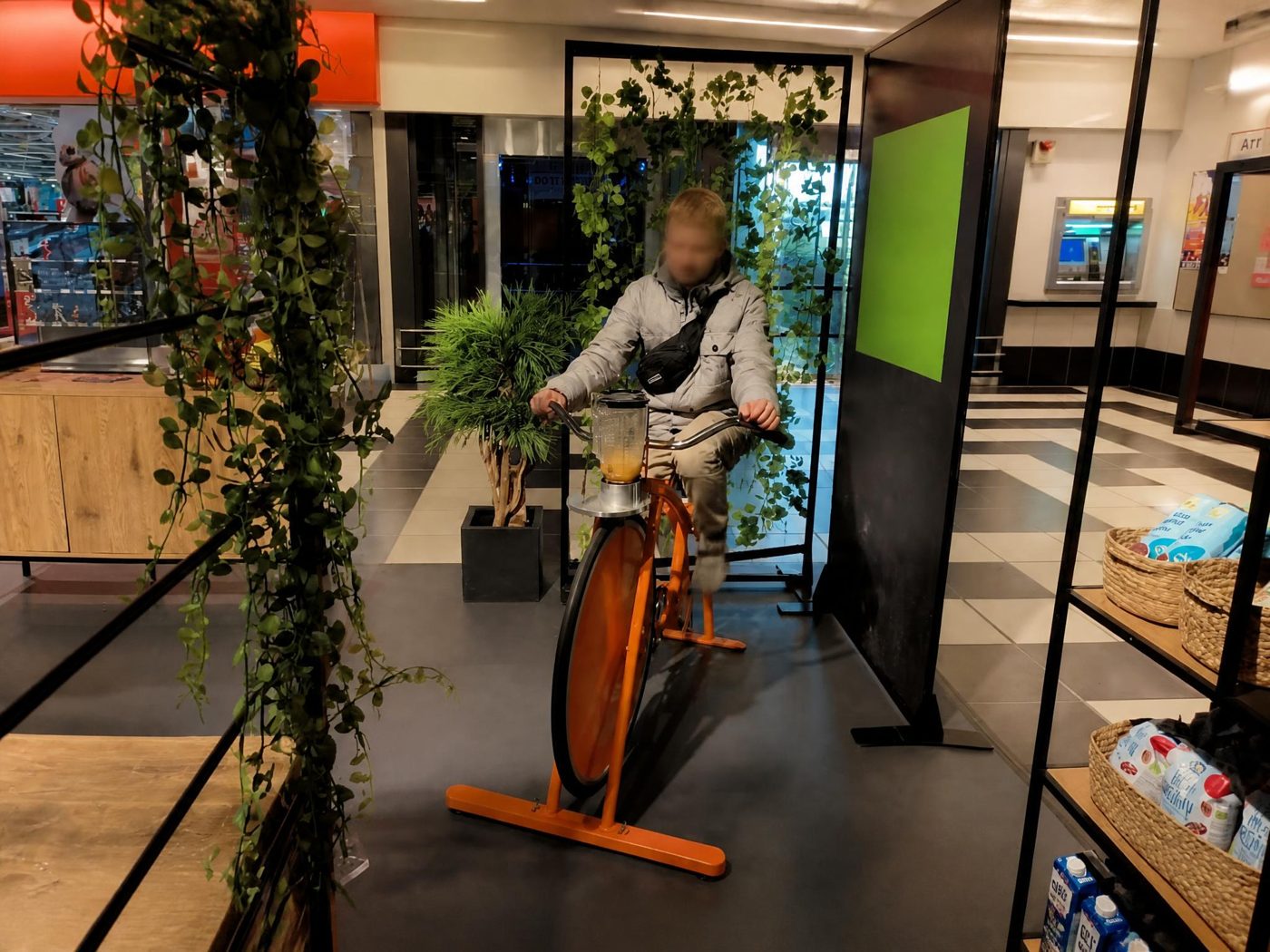 Vélo à smoothie — location de décor événementiel en Suisse romande
