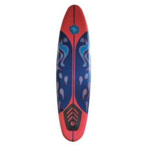 Décoration-Événement_Planche de Surf Rouge et Bleue